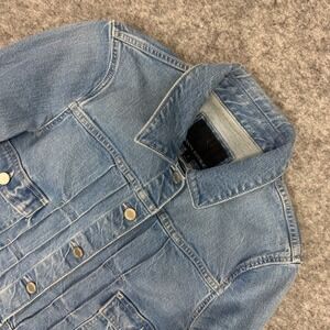 Banana Republic Womens Denim Jacket Light Wash Size‎ Small Trucker Style